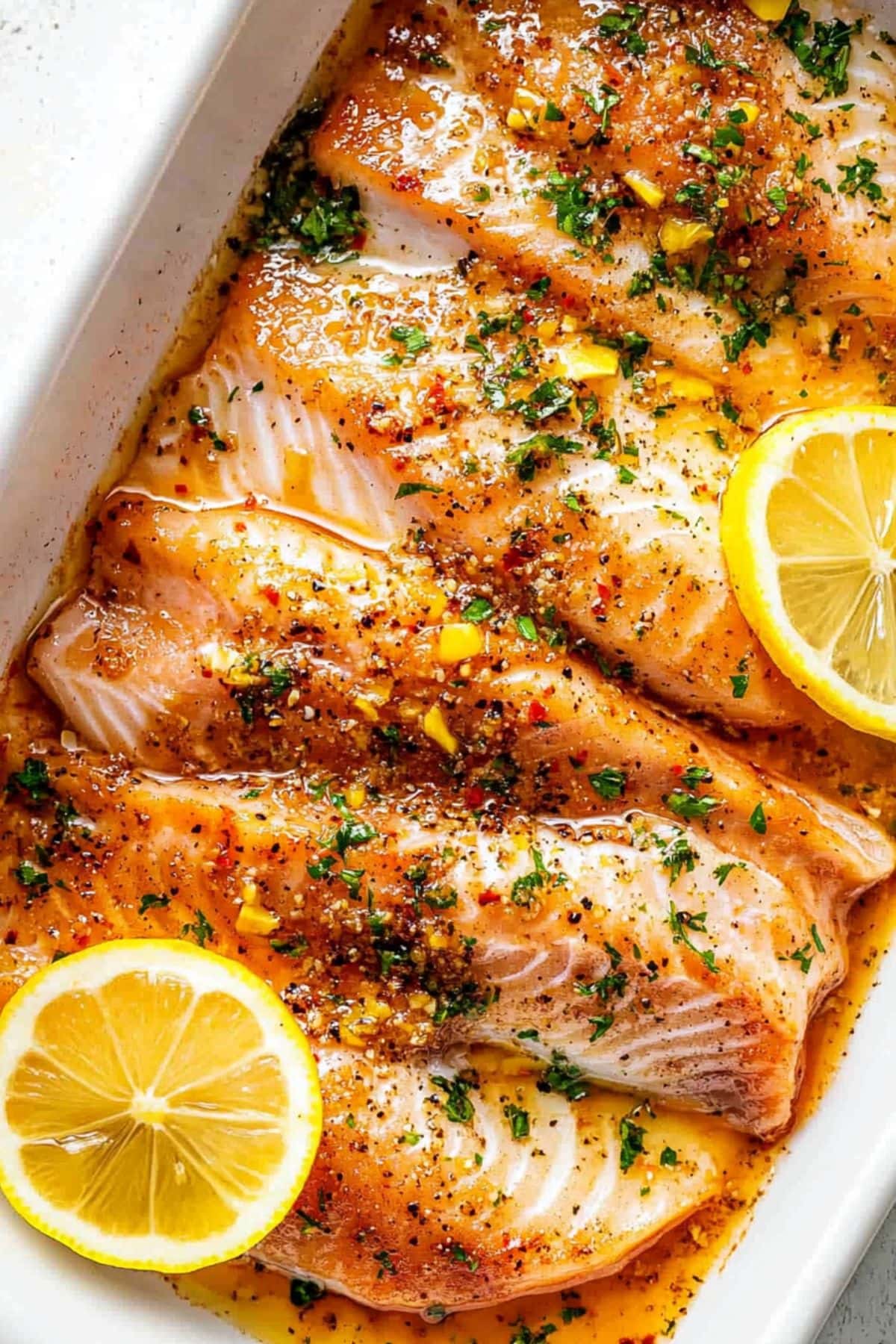 Garlic Butter Oven-Baked Tilapia