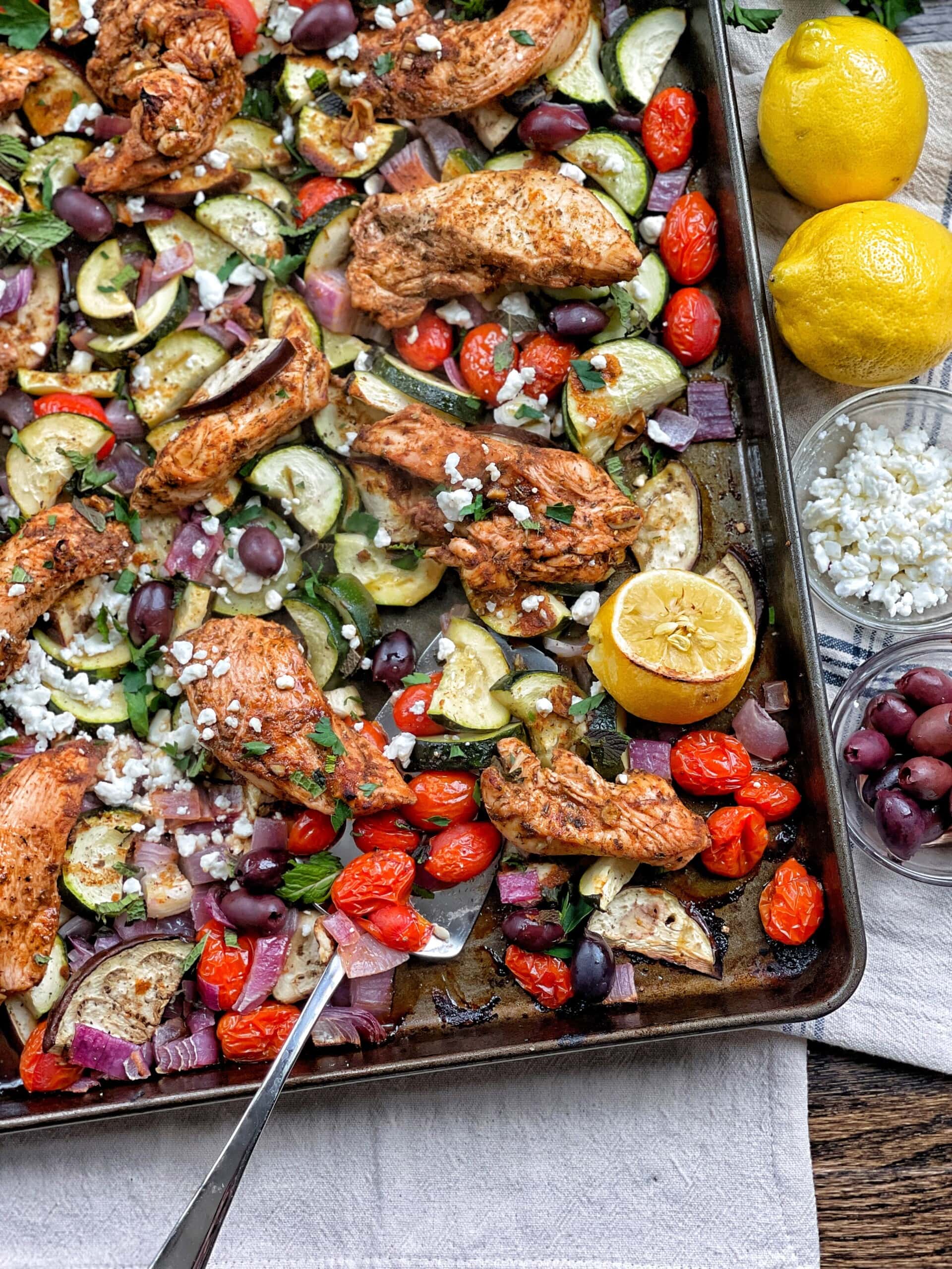 Greek Sheet-Pan Chicken