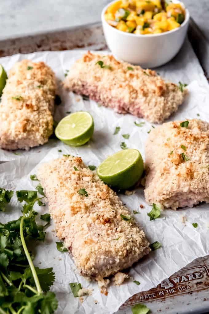 Hawaii: Macadamia Nut-Crusted Mahi Mahi