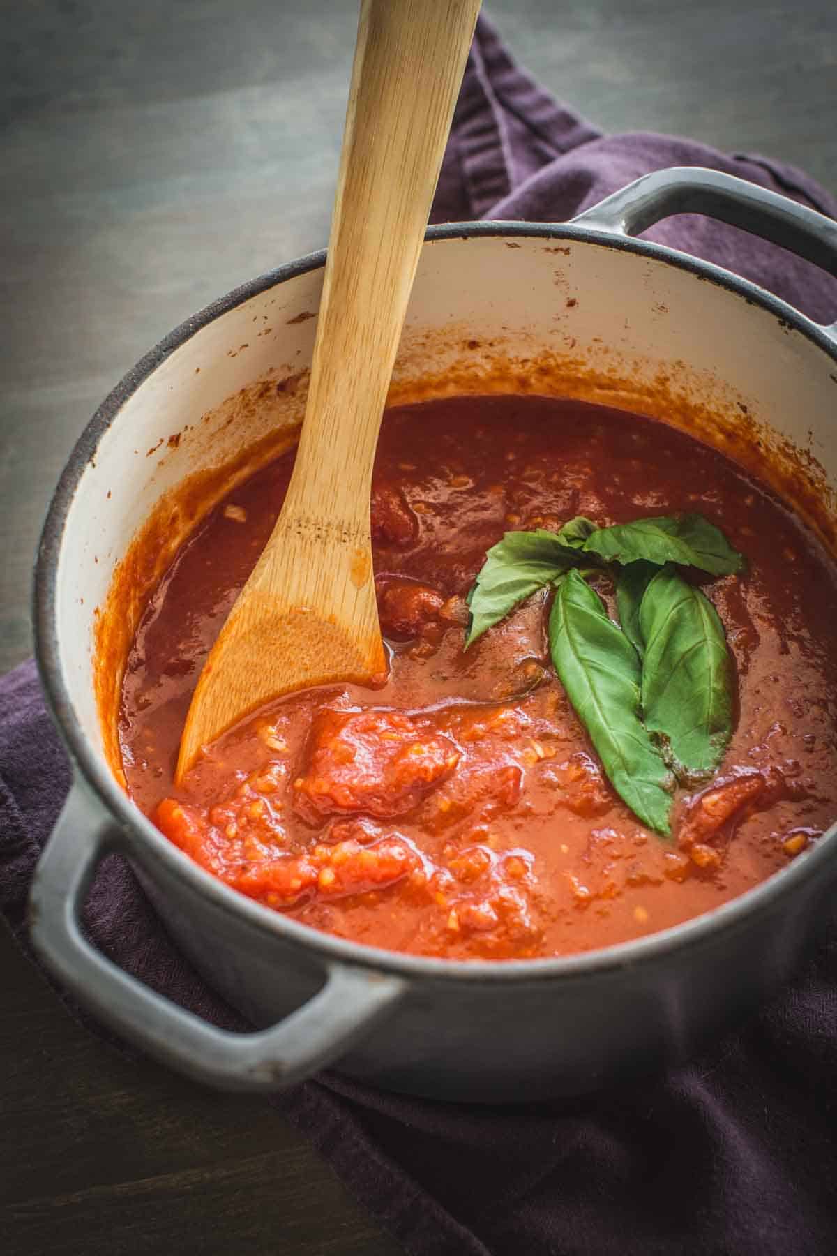 Homemade Marinara Sauce Recipe