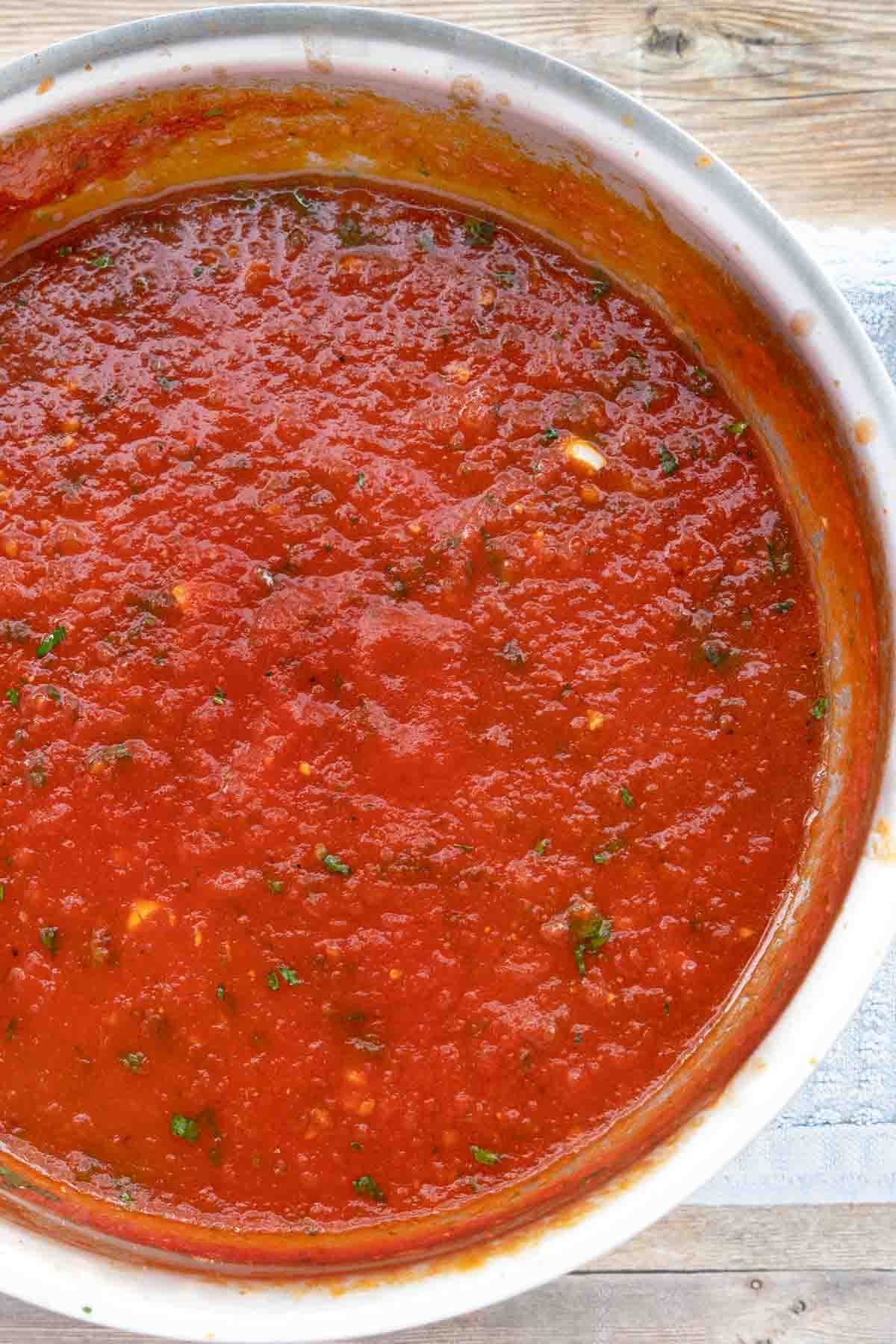 Homemade Marinara Sauce Recipe