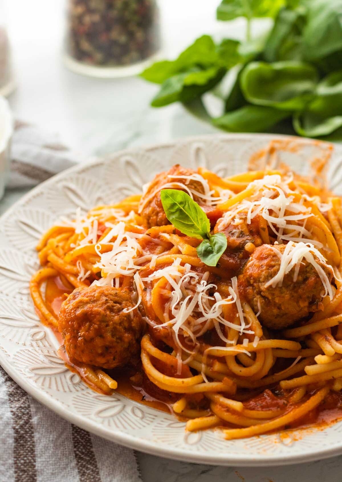 Instant Pot Spaghetti and Meatballs