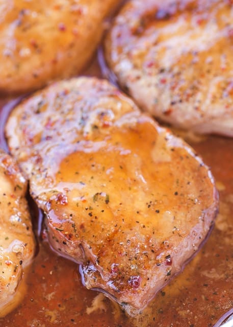 3-Ingredient Brown Sugar Italian Pork Chops