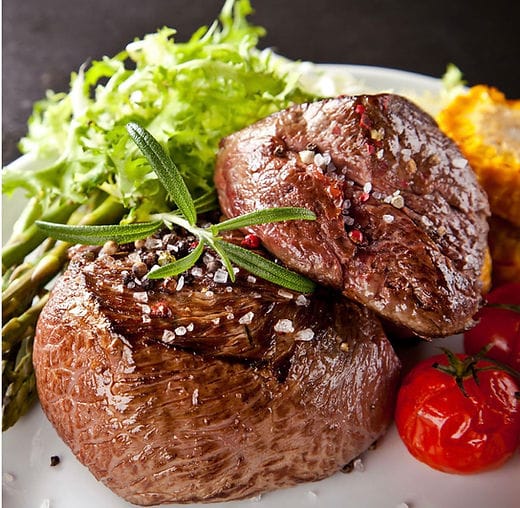 Montana - Bison Tenderloin with Foie Gras ($155)