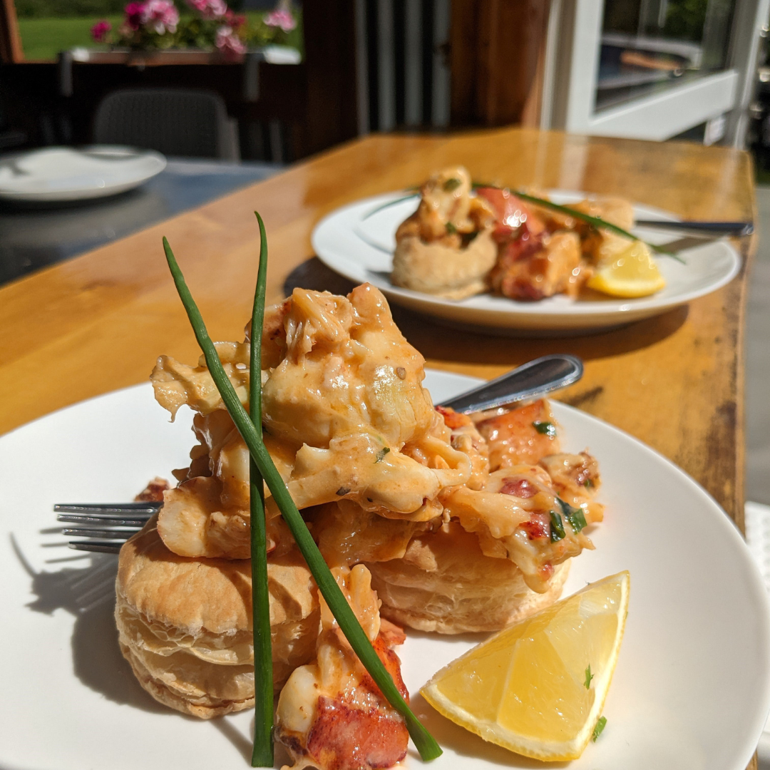 New Hampshire - Lobster and Scallop Vol-au-Vent ($145)