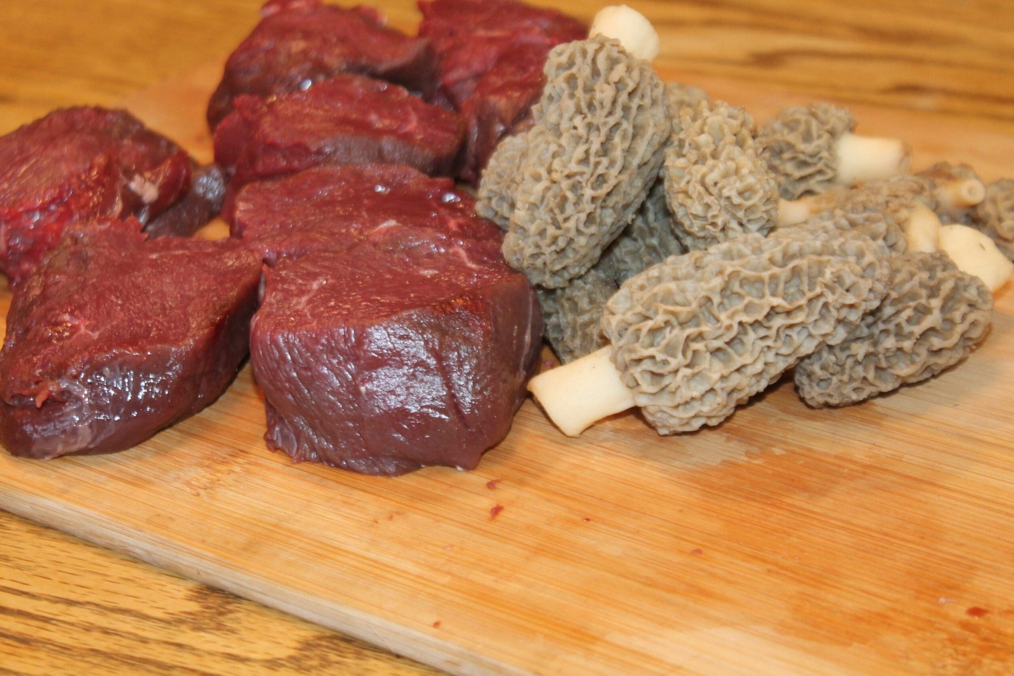 New Hampshire: Venison with Morel Mushrooms
