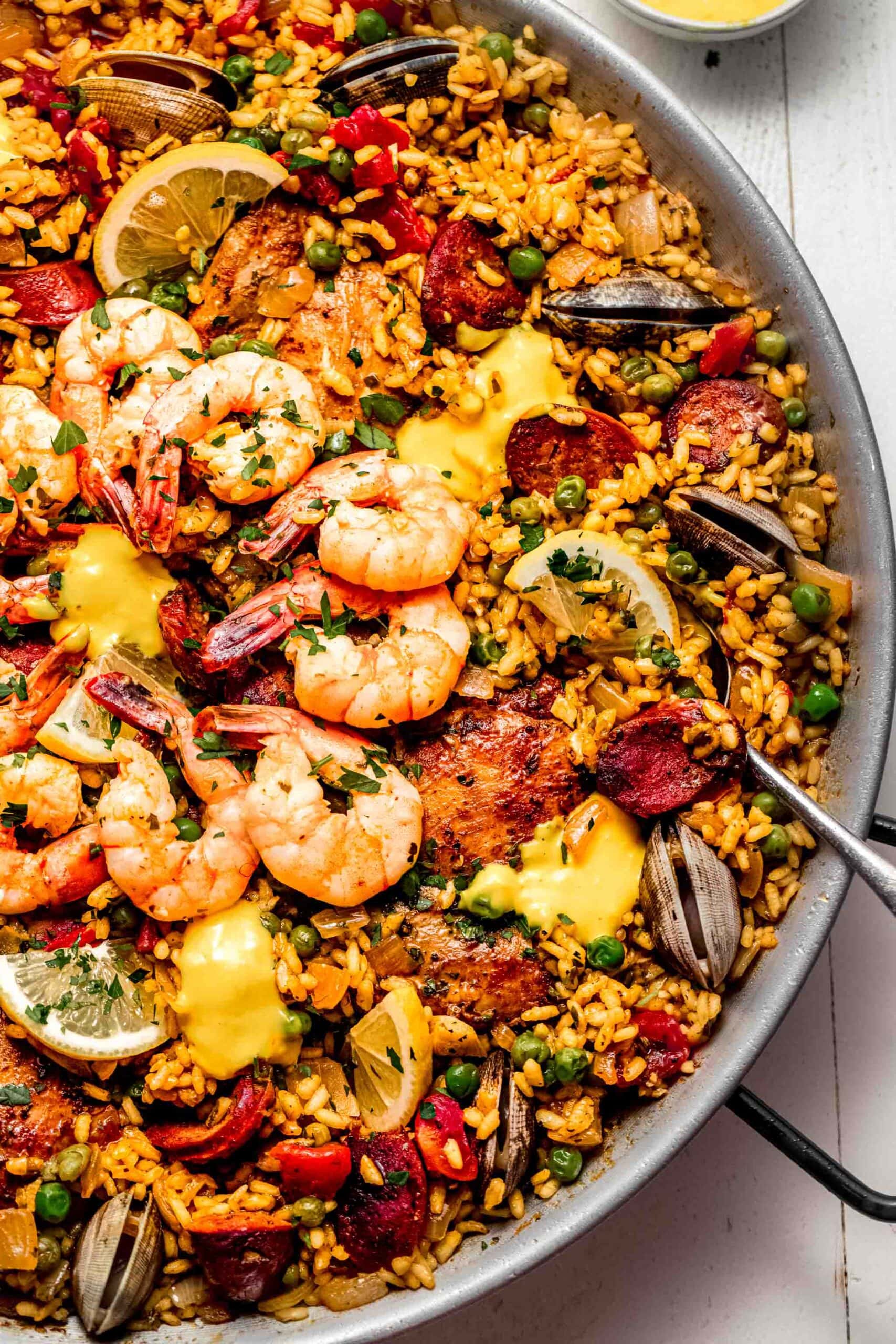 New Jersey: Seafood Paella with Saffron