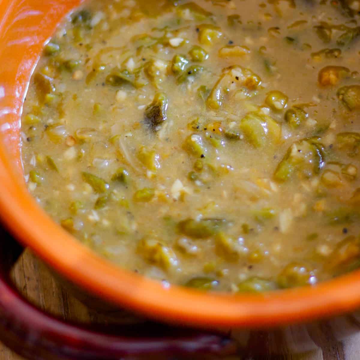 New Mexico's Dangerous Recipe: Raw Green Chile Paste