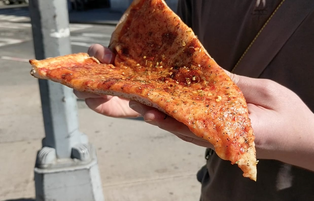 New York's Controversial Recipe: Pizza Folded in Half