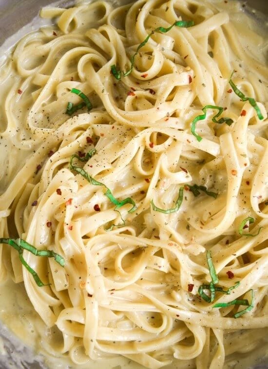 One-Pot Creamy Garlic Pasta