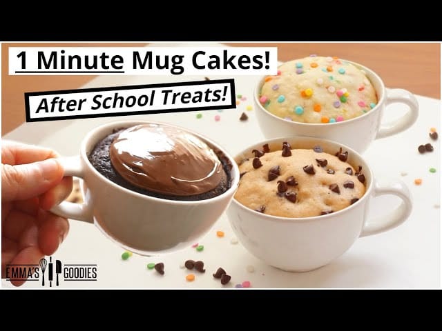 One-Minute Microwave Mug Cake