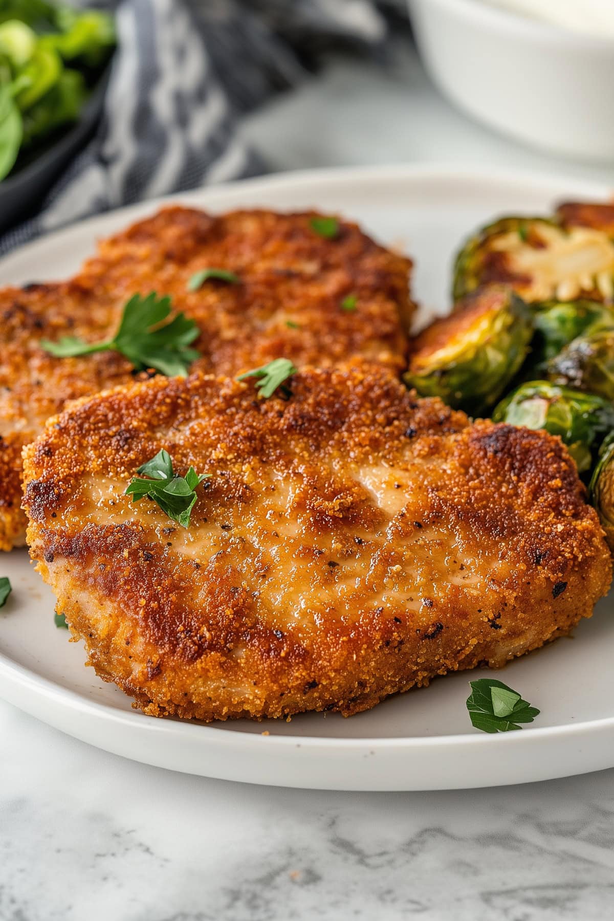 Parmesan-Crusted Pork Chops