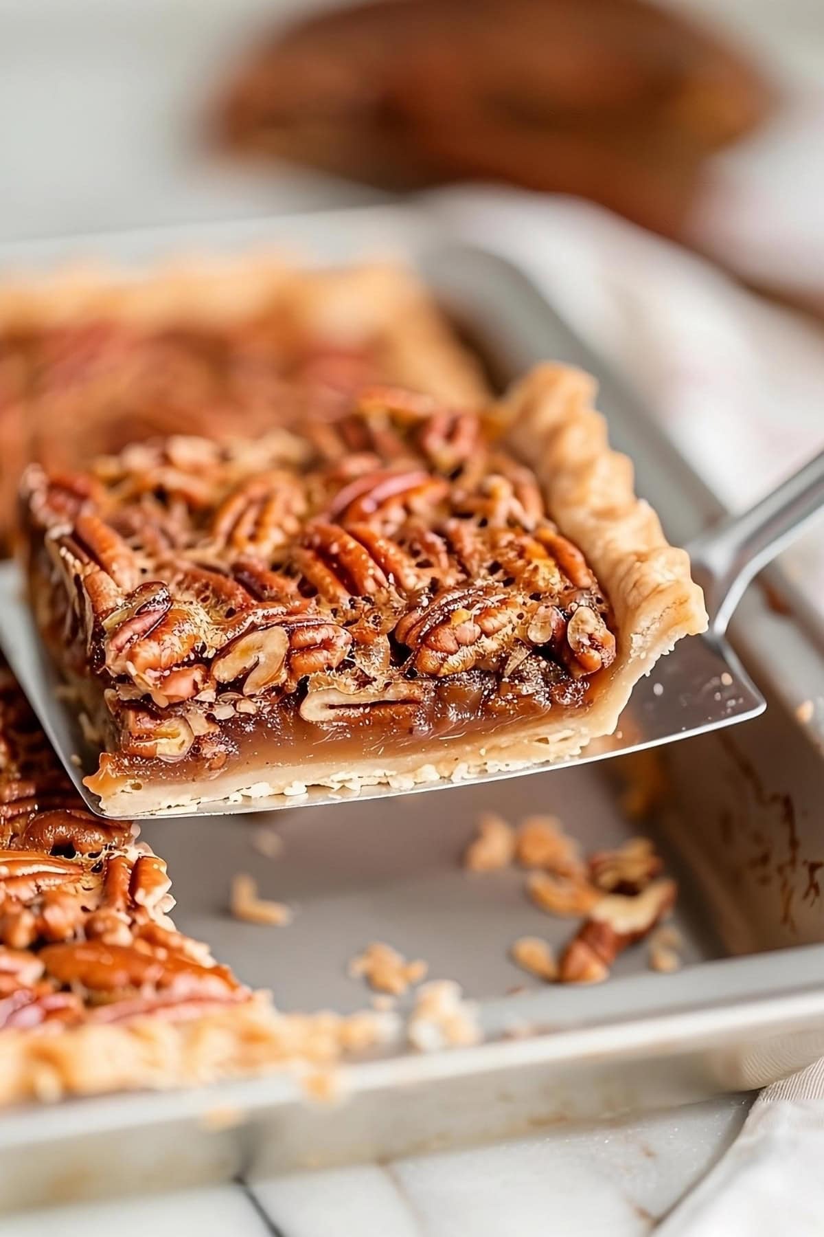 Easy Pecan Slab Pie Recipe