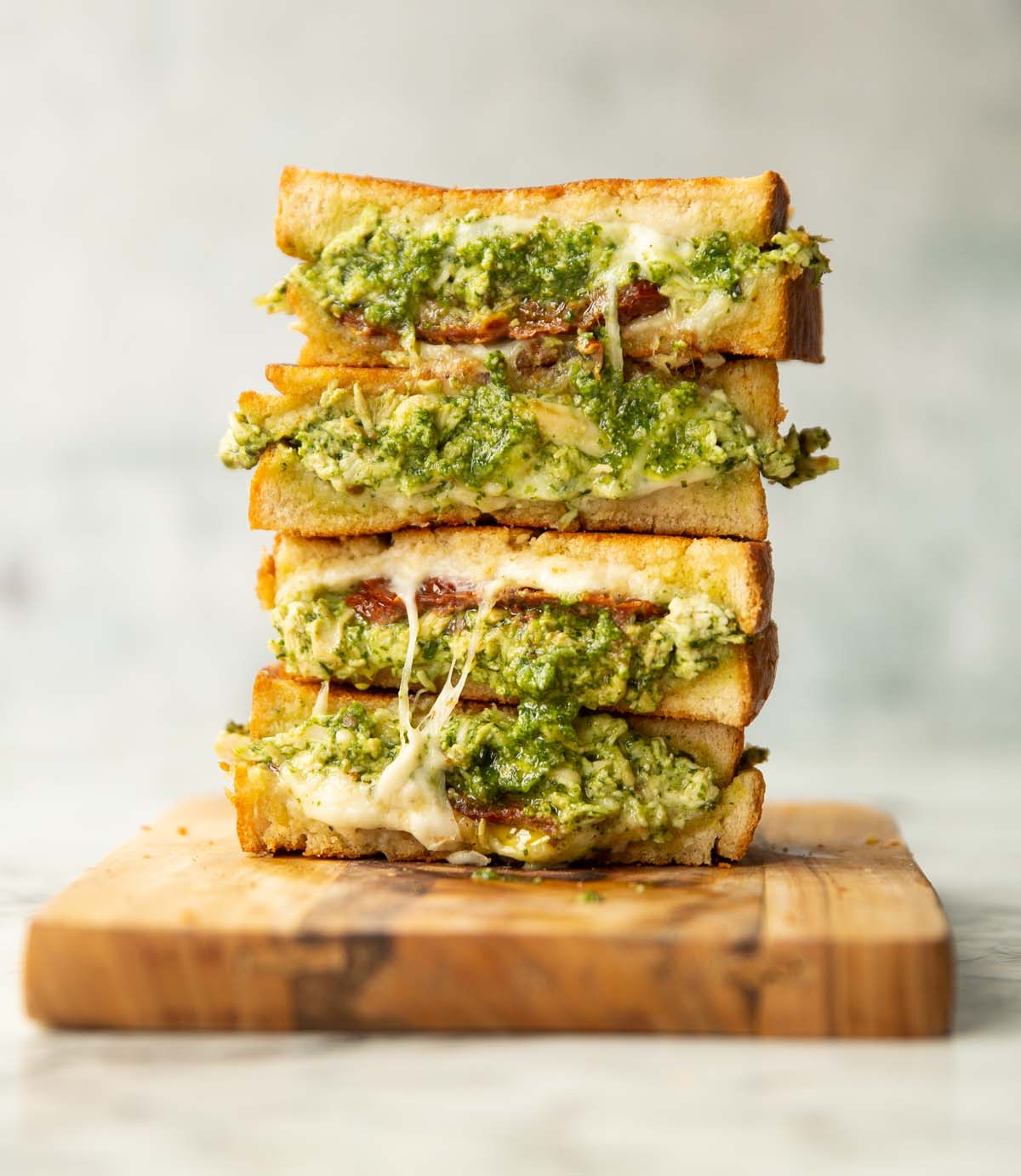 Pesto Grilled Cheese Sandwich