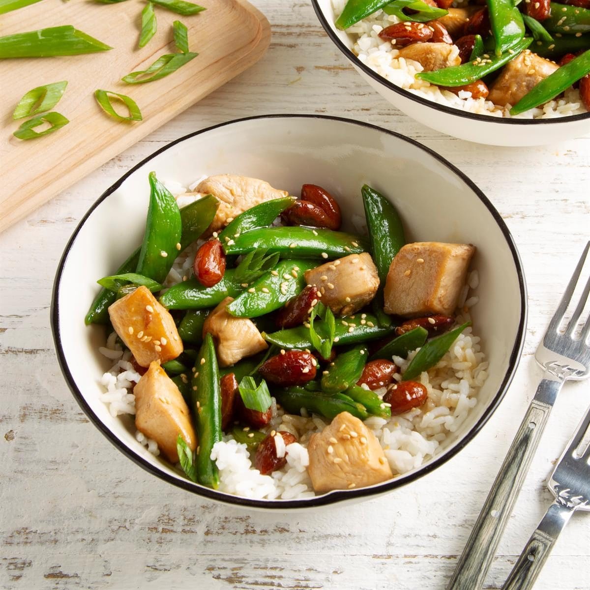 Quick Almond Chicken Stir-Fry