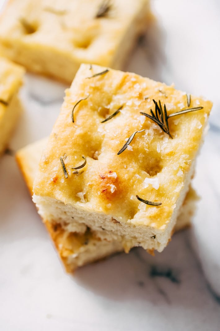 Roasted Garlic and Rosemary Focaccia