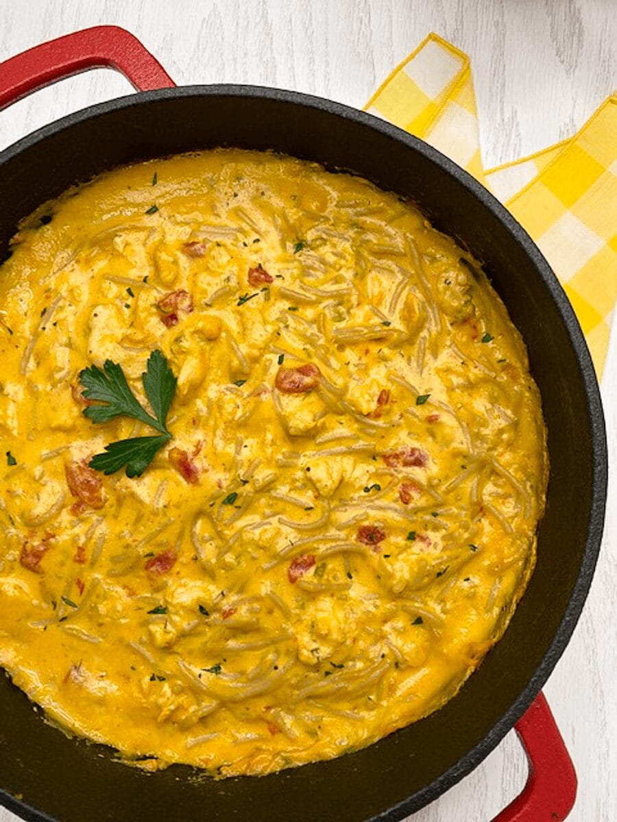 Rotel Chicken Spaghetti