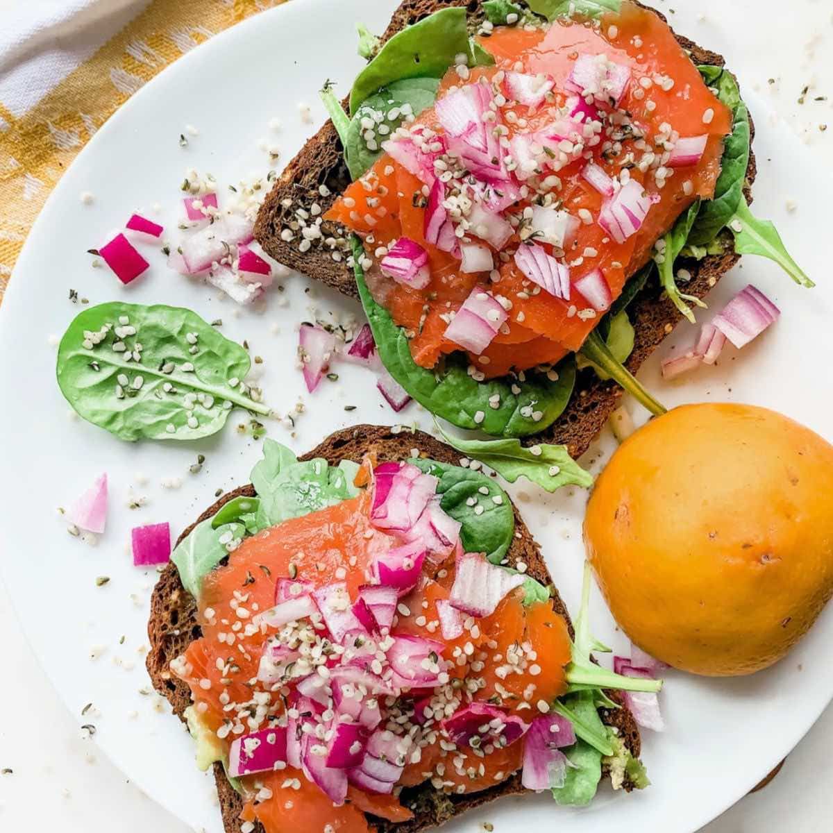 Smoked Salmon Sandwich