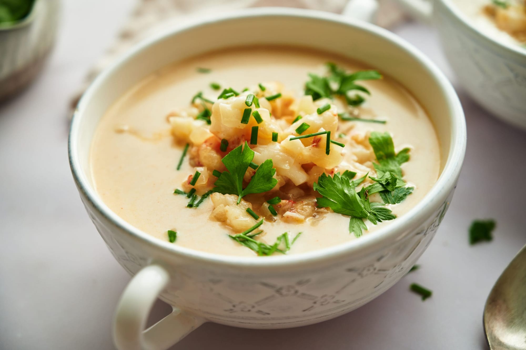 South Carolina - She-Crab Soup with Caviar ($95)