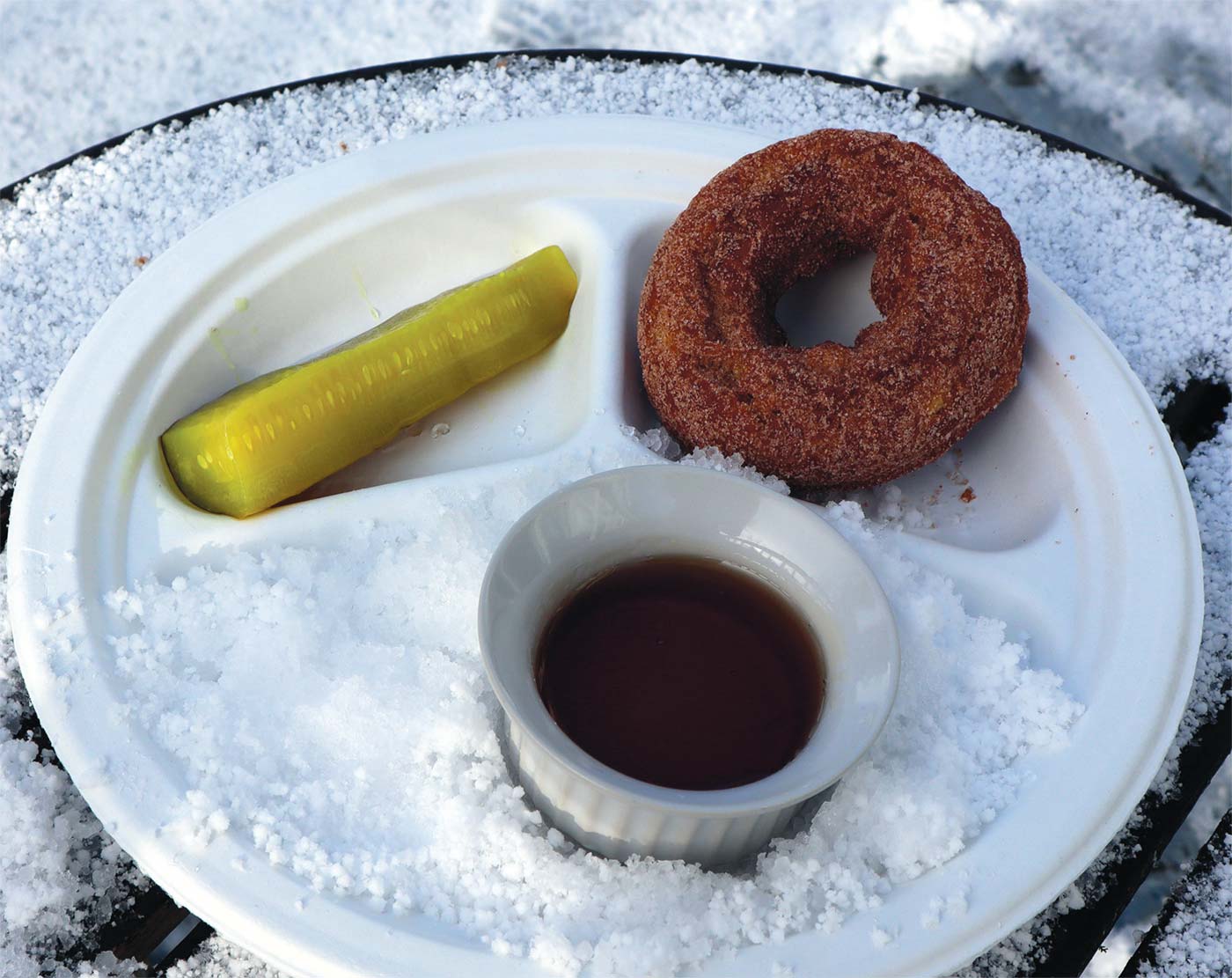 Vermont's Controversial Recipe: Sugar on Snow with Dill Pickles