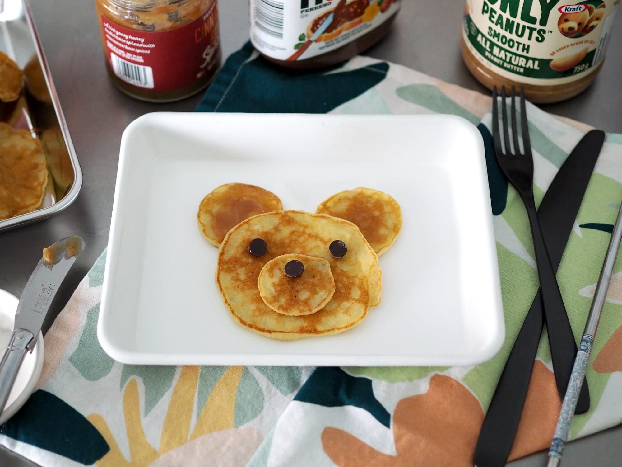 Teddy Bear Pancake Recipe