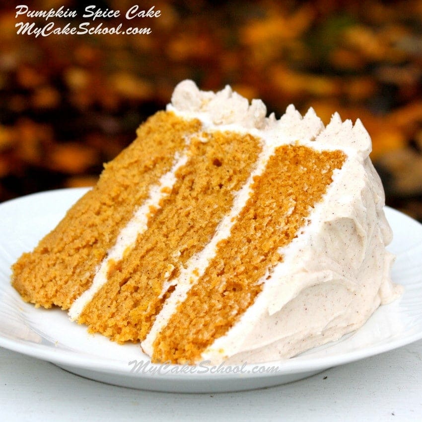 Classic Pumpkin Spice Cake
