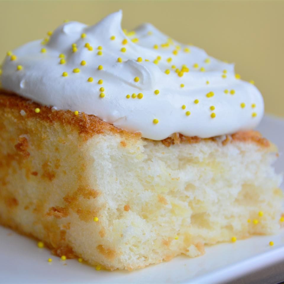 Pineapple Angel Food Cake
