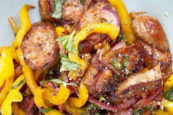 15-Minute Sausage and Peppers