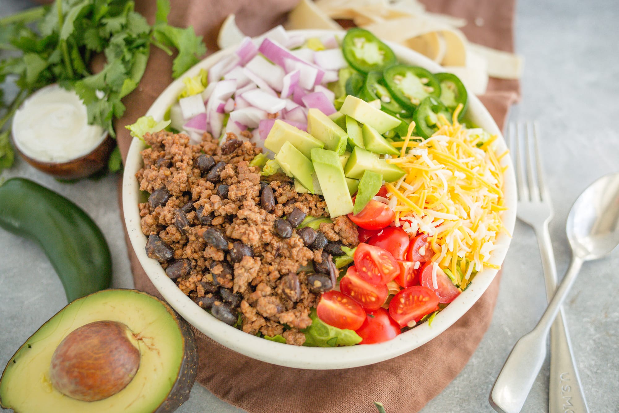 15-Minute Taco Salad