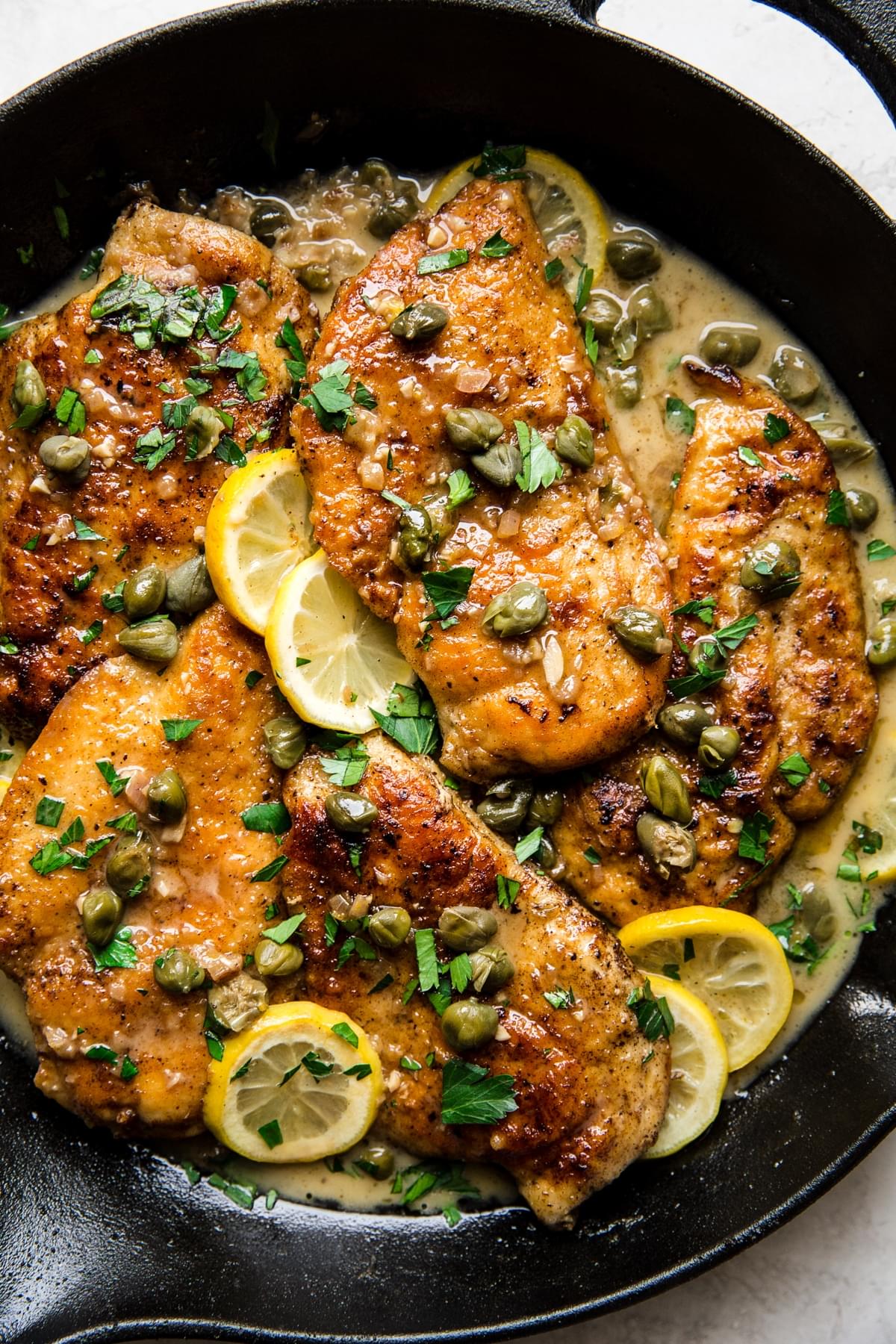 Skillet Chicken Piccata Recipe