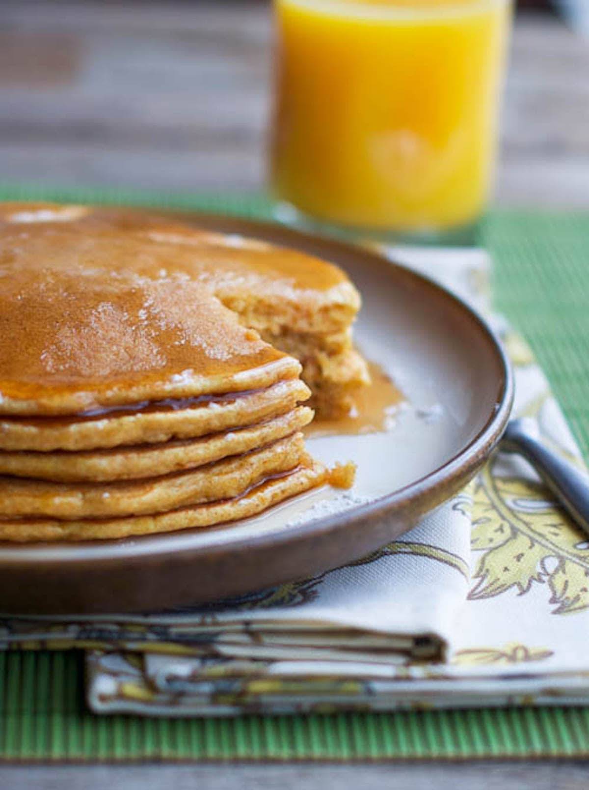 Breakfast for Dinner Pancakes
