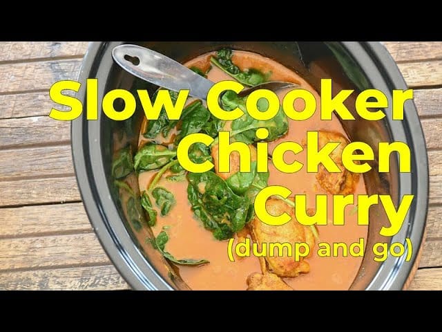 Dump-and-Go Chicken Curry Recipe