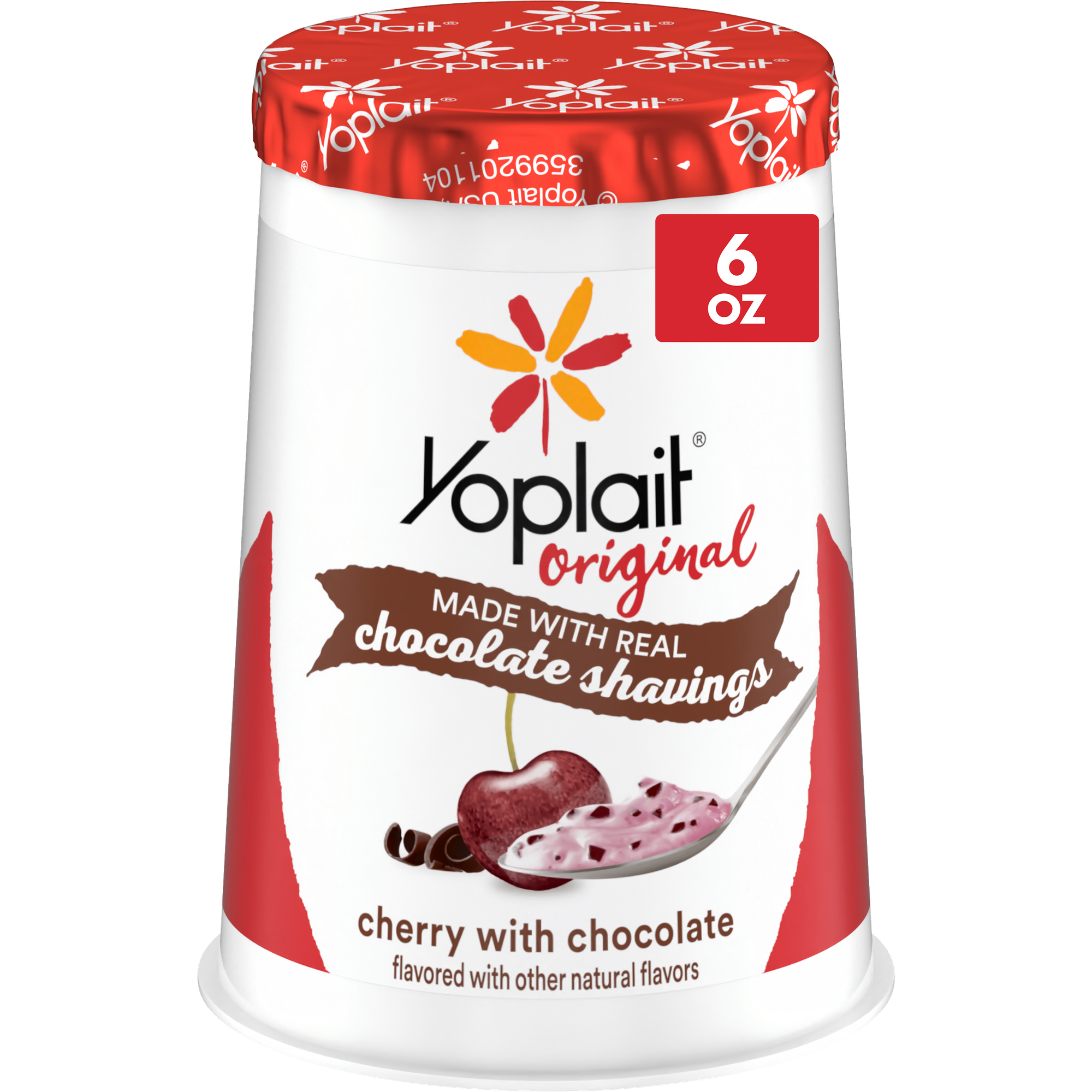 Yoplait Cherry with Chocolate Shavings