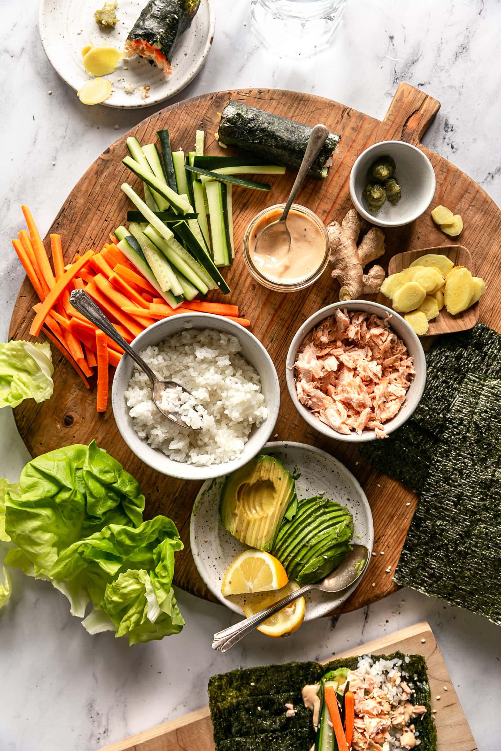 Sushi Rolling Night Recipe