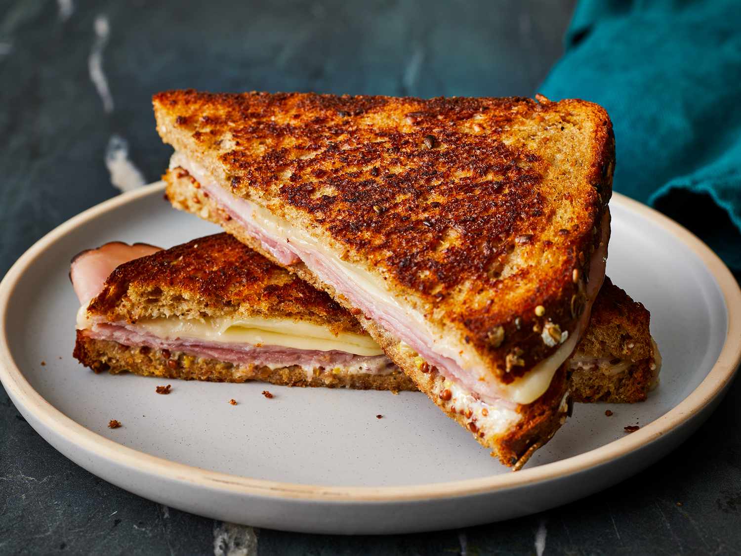 Quick Ham and Cheese Melt Recipe