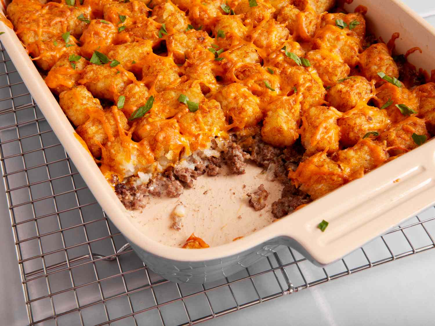 Traditional Tater Tot Casserole Recipe