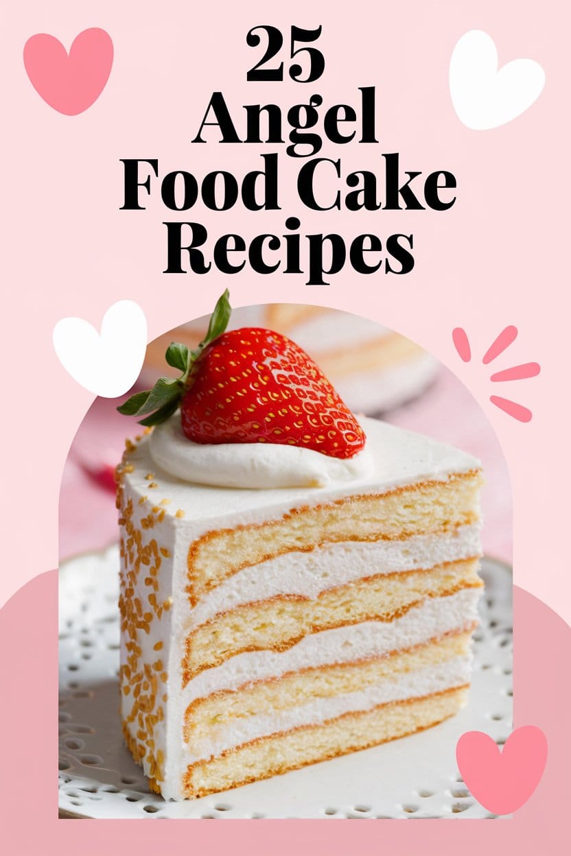 25 Heavenly Angel Food Cake Recipes You'll Love