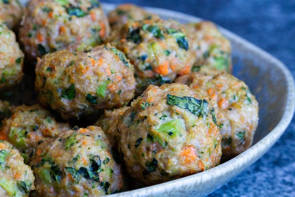 Veggie-Loaded Meatballs