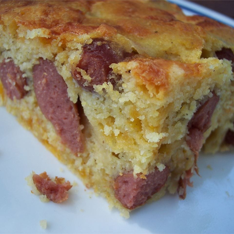 Cornbread Hot Dog Bake Recipe