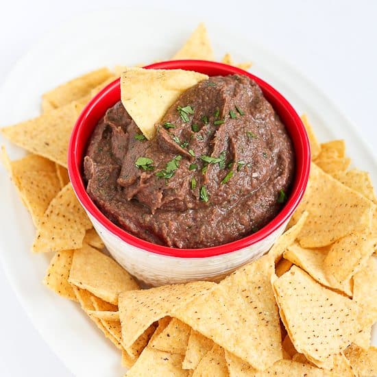 5-Minute Black Bean Dip Recipe