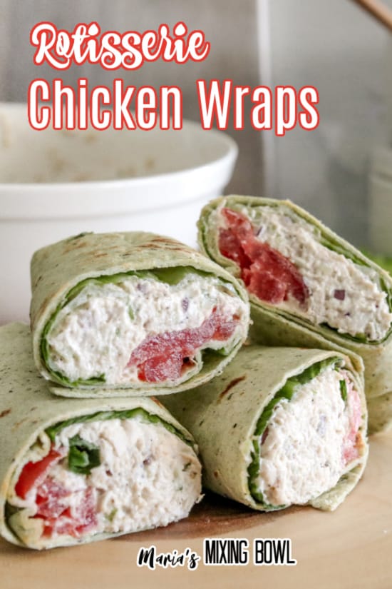 Ready-Made Rotisserie Chicken Wraps