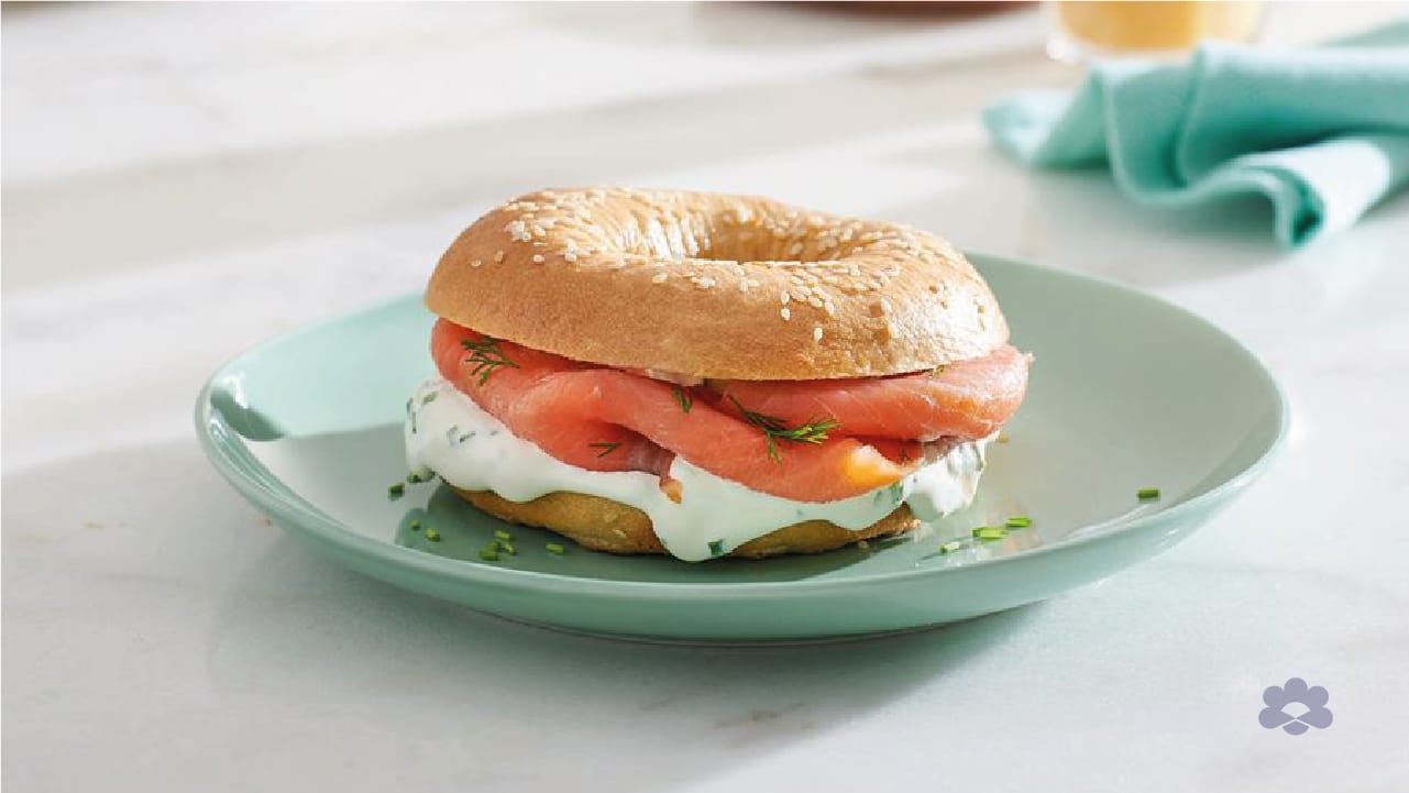 Quick Bagel and Cream Cheese