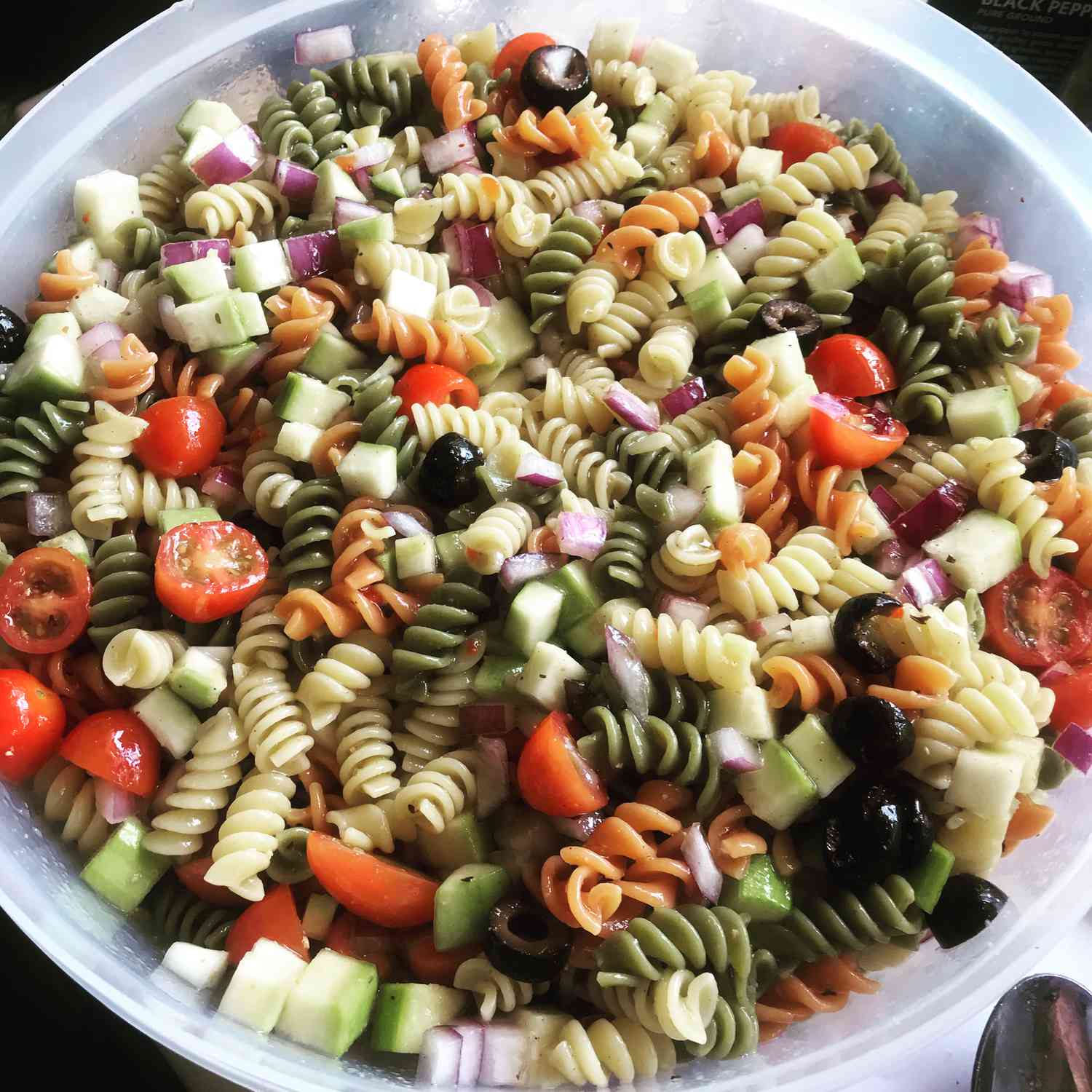 Rainbow Pasta Recipe