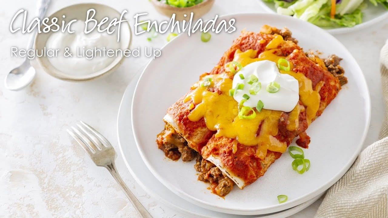 Classic Beef Enchiladas Recipe