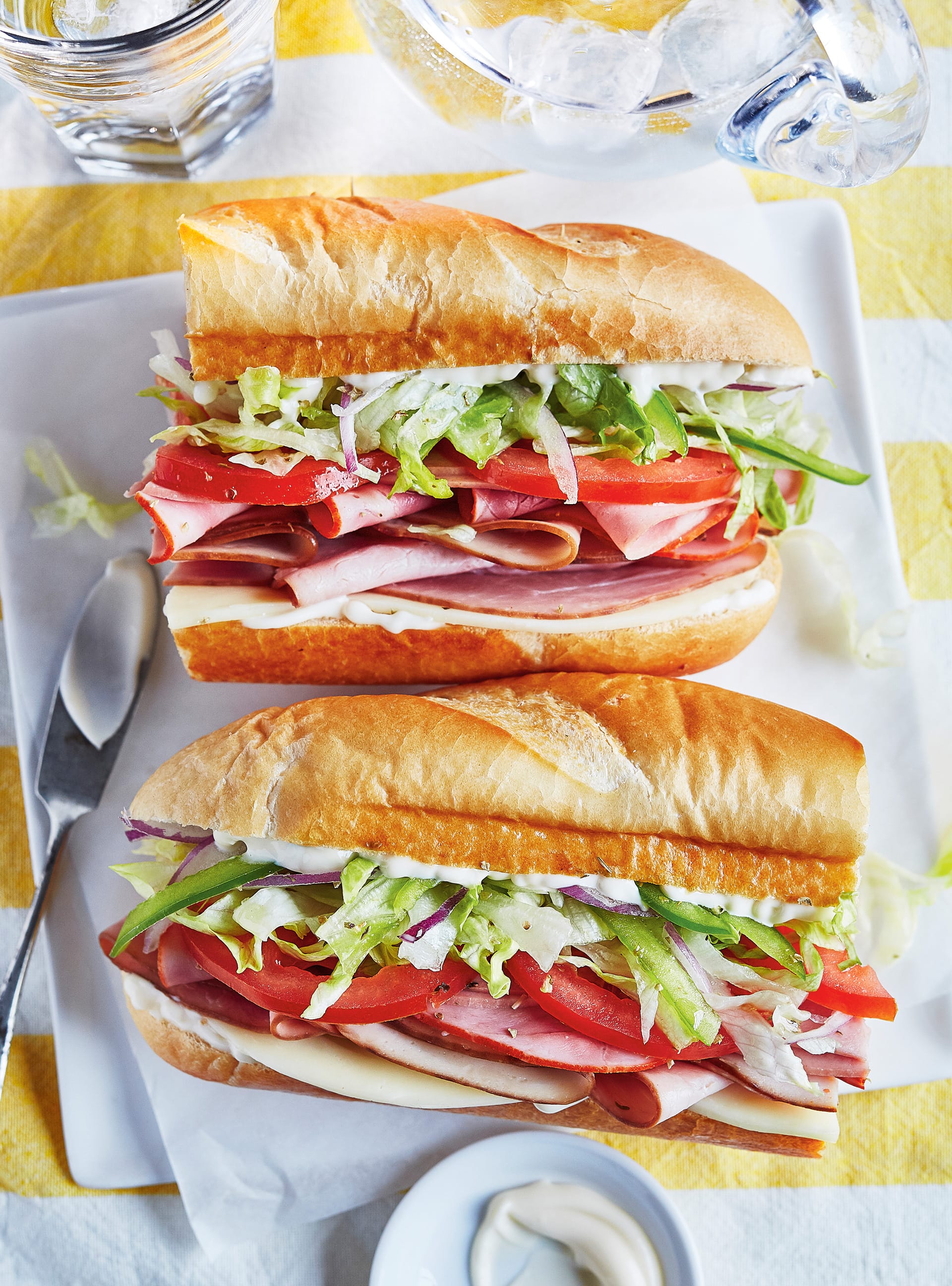 Simple Cold Cut Sandwich Recipe