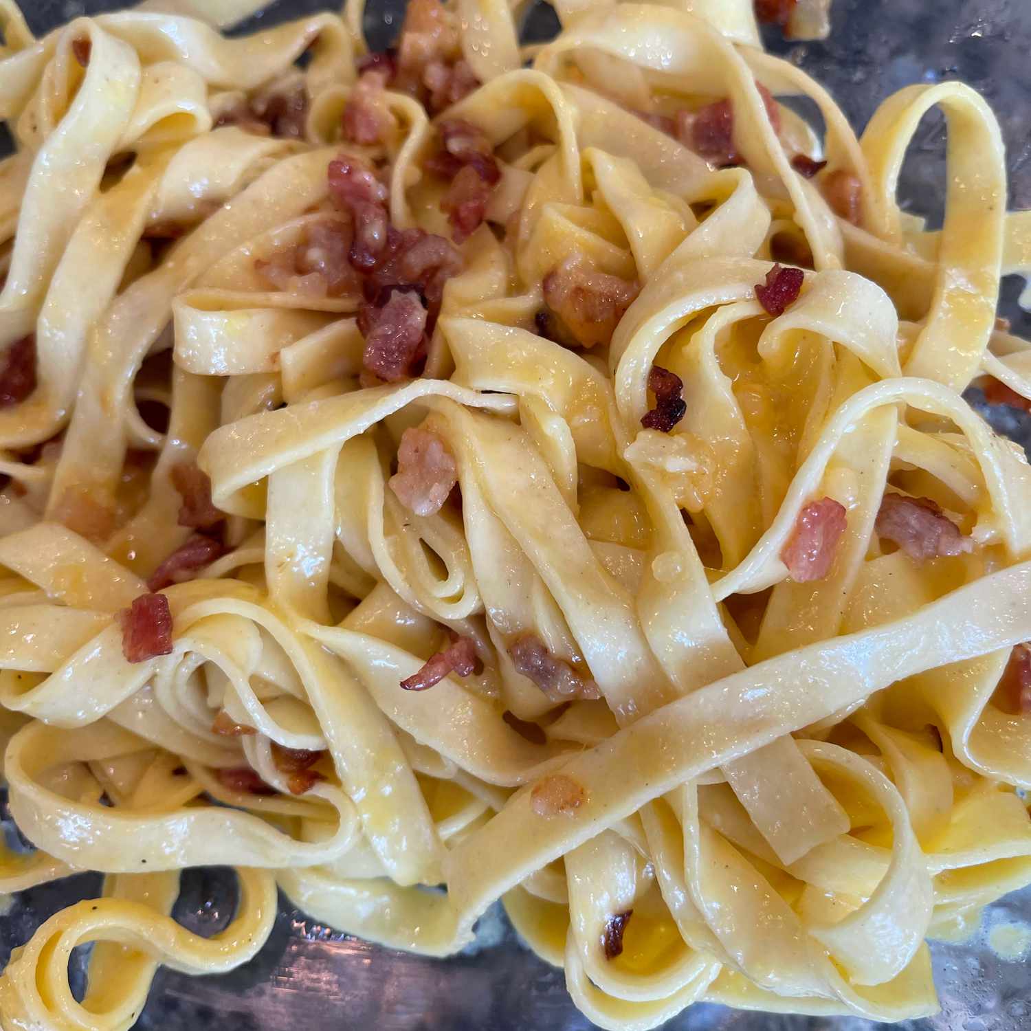 27. Fettuccine Carbonara Recipe