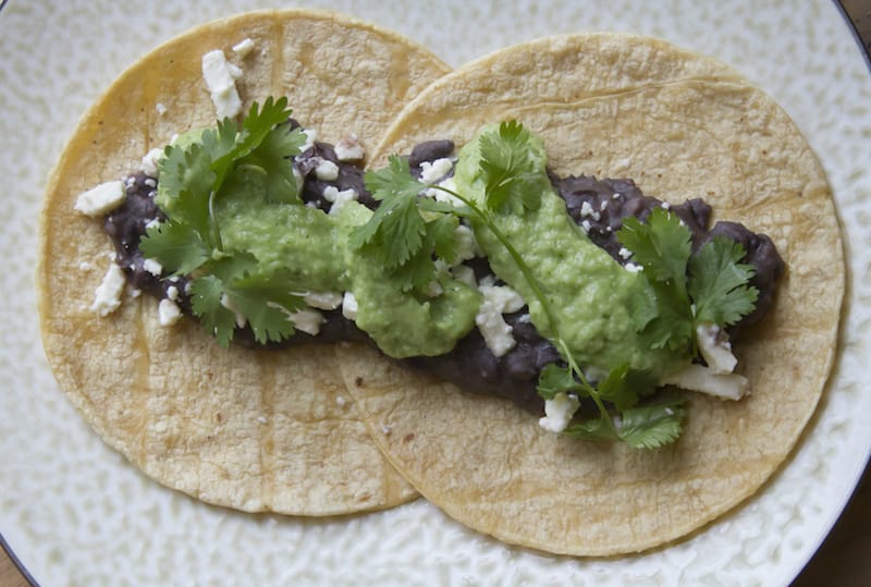 Emergency Black Bean Tacos Recipe