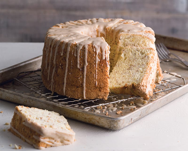 Brown Butter Angel Food Cake