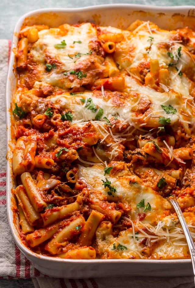 Loaded Baked Ziti Recipe