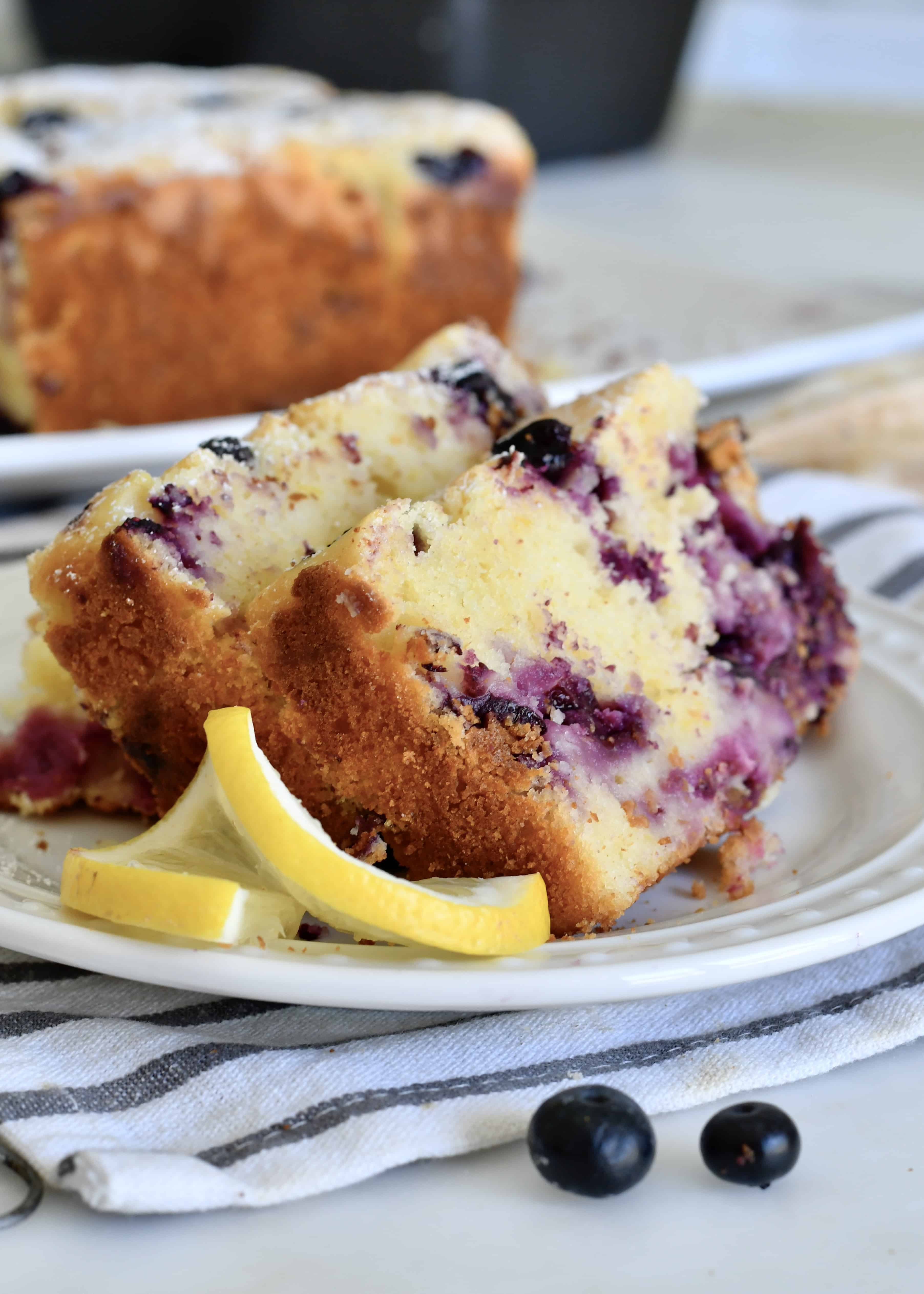 Blueberry Yogurt Cake